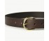 Mens Leather Belt Brown 32mm-107H